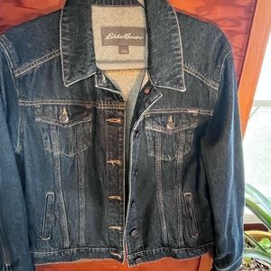 Eddie Bauer Button up Jean jacket.